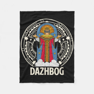 Dazhbog Ancient Mythological Slavic Paganism Russi Fleece Blanket