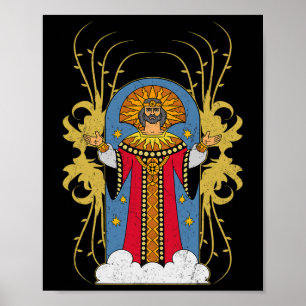 Dazhbog Ancient Mythological Slavic Paganism Russi Poster