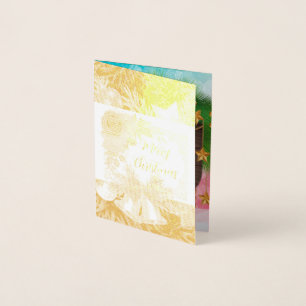 Dazzle and delight with a card, foil card
