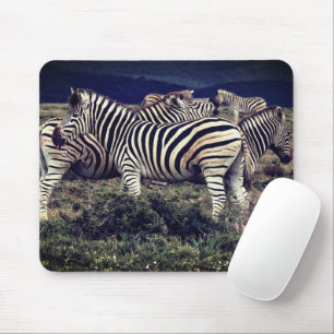 Dazzle Of Zebras Mouse Pad