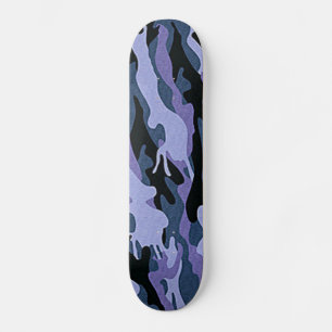 Dazzle Pattern Skateboard