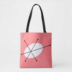 Dazzle Pink all over tote Bag