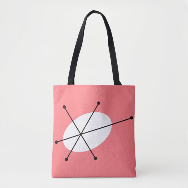 Dazzle Pink all over tote Bag (Front)