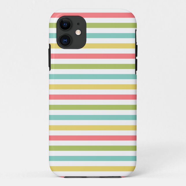 Dazzle Stripe Classic iPhone case (Back)