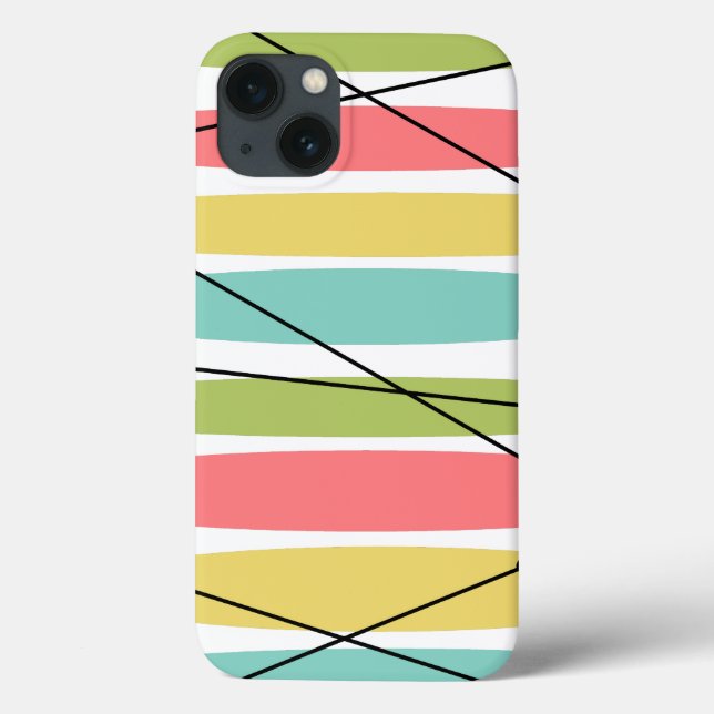 Dazzle Stripe iPad case (Back)