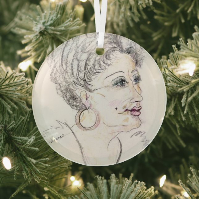 Dazzled Glass Tree Decoration (Insitu)