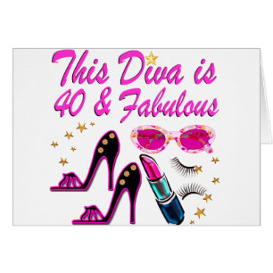 DAZZLING 40TH DIVA