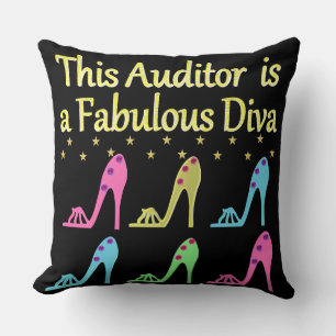 DAZZLING AUDITOR DIVA DESIGN CUSHION