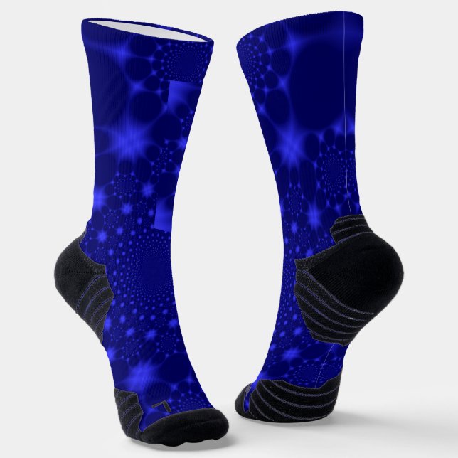 Dazzling Blue  Socks (Angled)