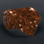 Dazzling Copper Sparkle Sequin Pattern Neck Tie<br><div class="desc">Why blend in when you were born to sparkle? Rock with our Dazzling Copper Sparkle Sequin Pattern Neck Tie and be the life of the party!</div>