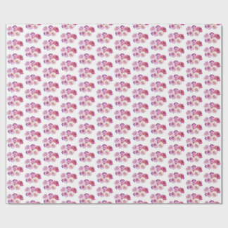 Dazzling Dahlias Personalized  Wrapping Paper