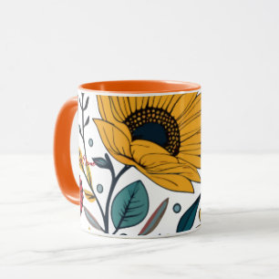 Dazzling Daisy Delight: A Floral Fashion Favorite Mug