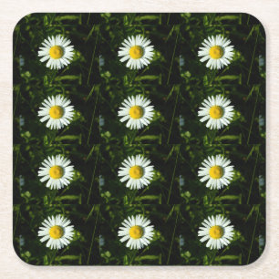 Dazzling Daisy Paper Coaster