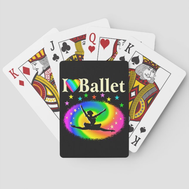 DAZZLING DANCING QUEEN PLAYING CARDS (Back)