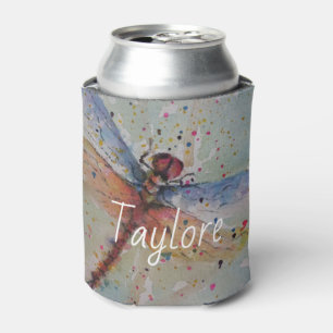 Dazzling Dragonfly Can Cooler