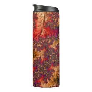 Dazzling Fractal Thermal Tumbler