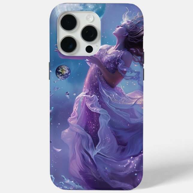 Dazzling Romantic Earthbound Angel Case-Mate iPhone Case (Back)