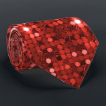 Dazzling Ruby Red Sequin Glitter Sparkle Neck Tie<br><div class="desc">The ultimate festive accessory! This Dazzling Ruby Red Sequin Glitter Sparkle Neck Tie is a unique gift for anyone who loves to stand out. Perfect for Christmas,  New Year's,  or any celebration where a touch of red sparkle is needed.</div>