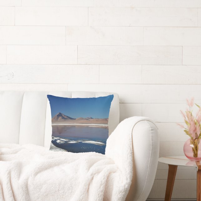 Dazzling Show: The Salar de Uyuni Lagoons Cushion (Couch)