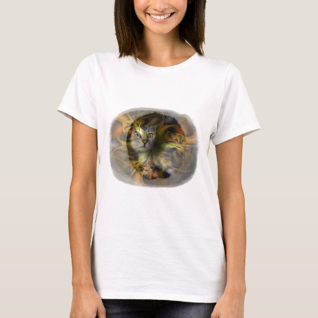 Dazzling Space Kitty gift collection T-Shirt (Front)