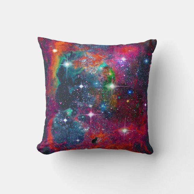 Dazzling Star Field Pillow (Front)