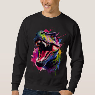 Dazzling T-Rex Sweatshirt