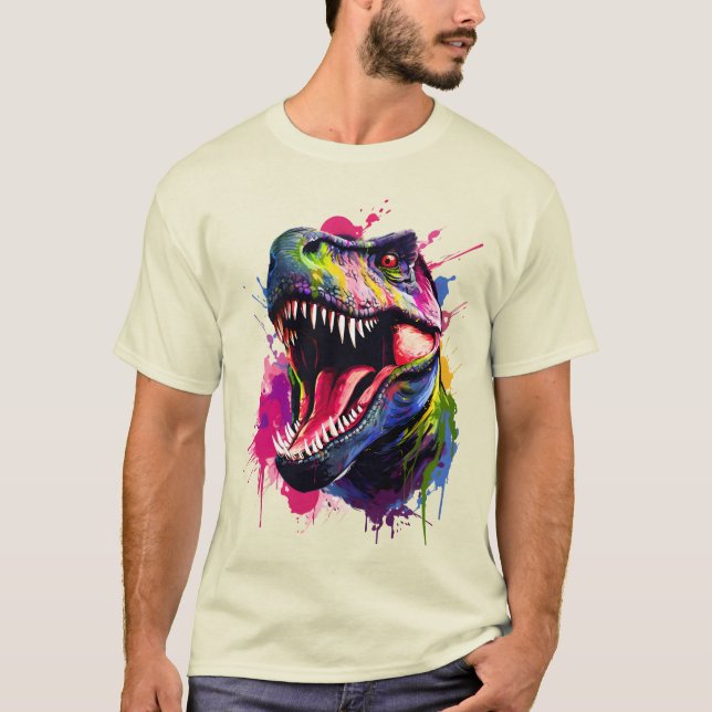 Dazzling T-Rex T-Shirt (Front)
