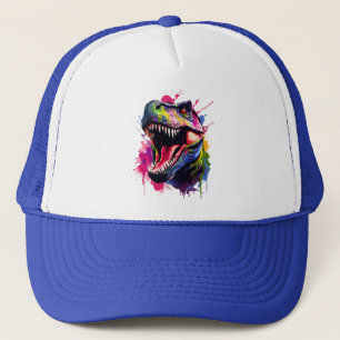 Dazzling T-Rex Trucker Hat