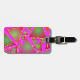 Dazzling Triangles Luggage Tag