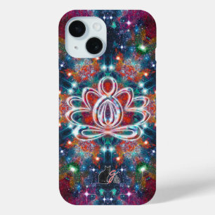 Dazzling Zen Lotus iPhone 15 Case