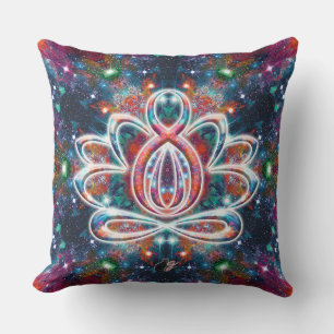 Dazzling Zen Lotus Cushion