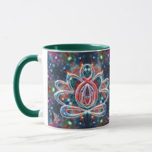 Dazzling Zen Lotus Mug