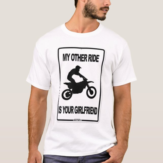 DB2~My-Other-Ride-Is-Your-Girlfriend-Posters T-Shirt (Front)