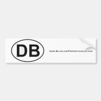 DB bumper sticker