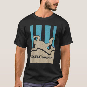DB Cooper cool unsolved mystery retro sixties urba T-Shirt
