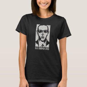 Db Cooper Lives 1971 Anniversary Skydiving Outlaw T-Shirt