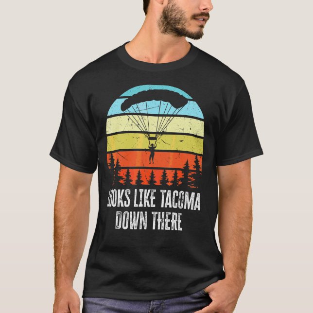 Db Cooper Skydiving School T-Shirt (Front)