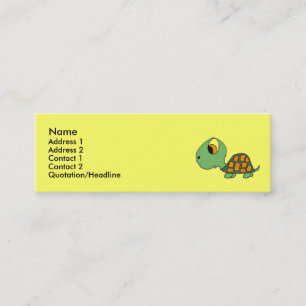 DB- Funny Turtle Business Cards