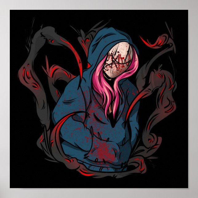 DBD Dead By Daylight Legion Susie The Entity Poster (Front)