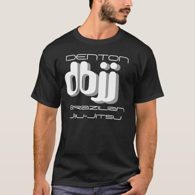 DBJJ - BLACK  T-Shirt (Front)
