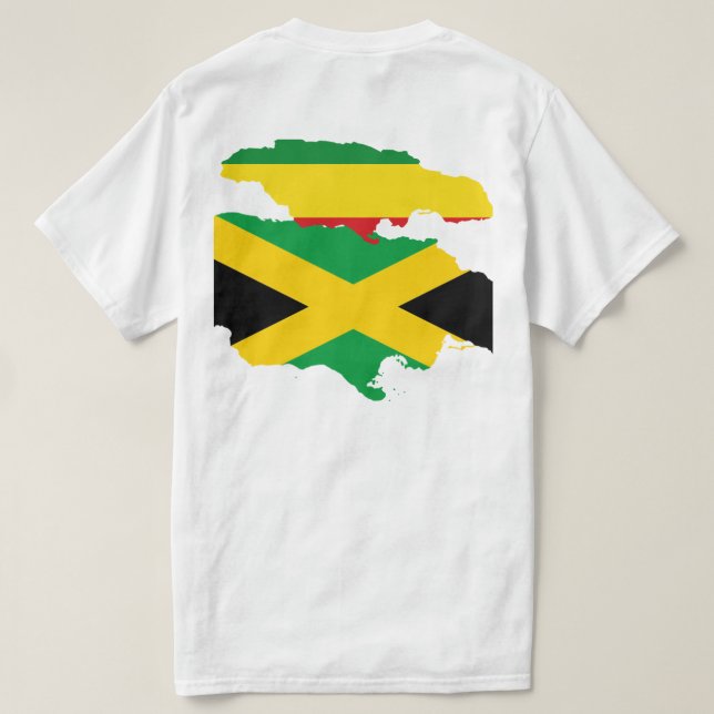 DBRay LadySensi-Jamaican T-Shirt (Design Back)
