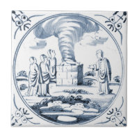 DBT10 Delft Biblical Design Ceramic Tile