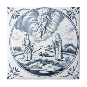 DBT14 Delft Biblical Design Ceramic Tile