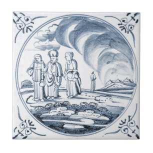 DBT17 Delft Biblical Design Ceramic Tile