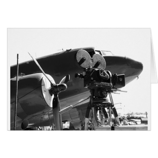 DC3 with movie camera (Front Horizontal)