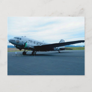DC-3 Aircraft Postcard