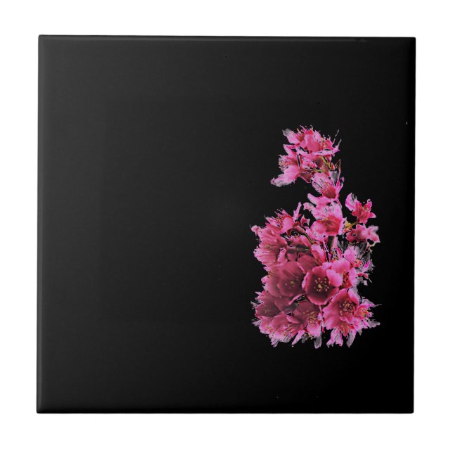 DC Cherry Blossoms  Ceramic Tile (Front)