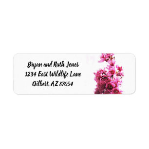 DC Cherry Blossoms Return Address Label