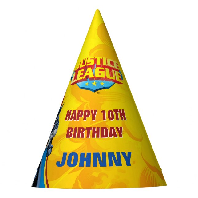 DC Comics | Justice League - Birthday Party Hat (Front)