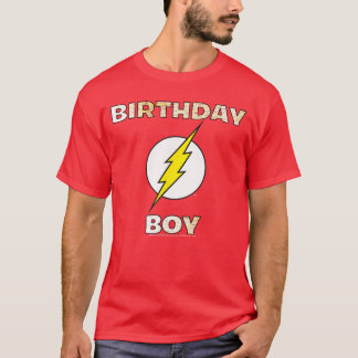 DC Comics Justice Leaguehe Flash Birthday Boy frie T-Shirt